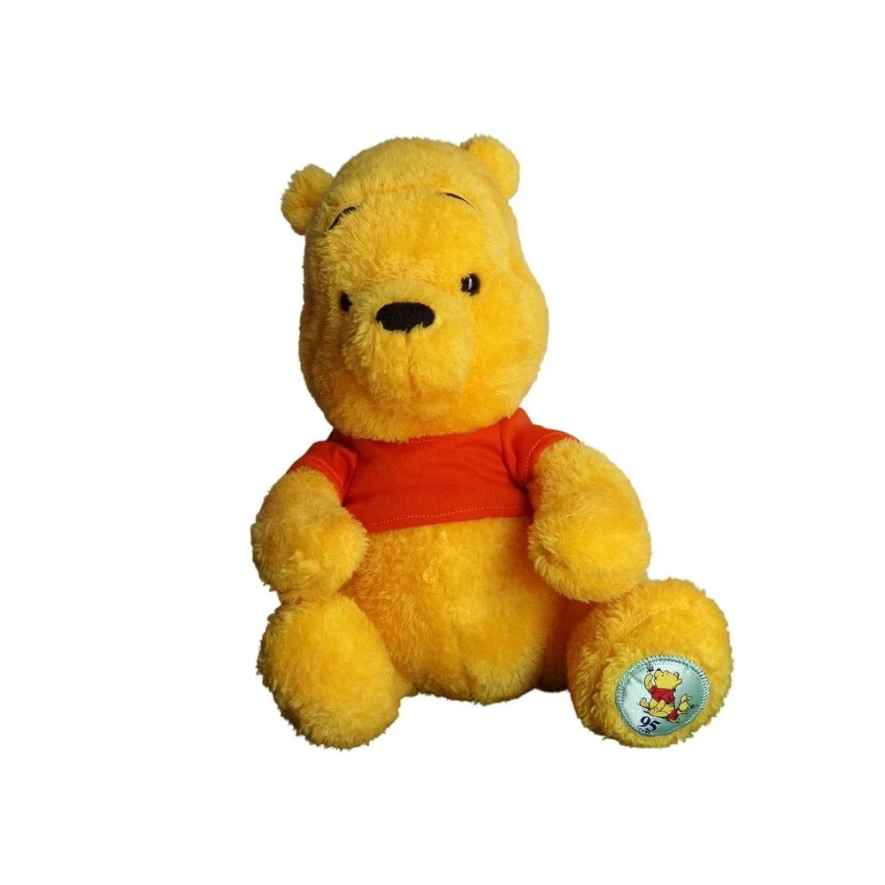Disney Winnie the Pooh 95th Anniversary Plush Just Play 12 Inch Stuffed Animal